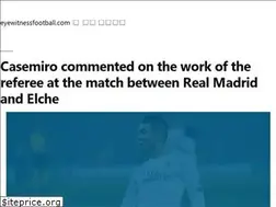 Sites similar to eyewitnessfootball.com