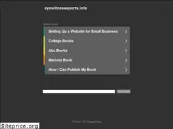 Sites similar to eyewitnesssports.info