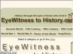 Sites similar to eyewitnesstohistory.com