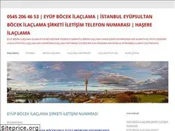 Sites similar to eyupbocekilaclama.biz