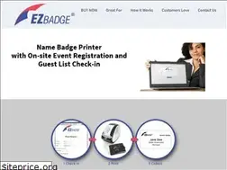 Sites similar to ez-badge.com
