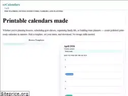 Sites similar to ezcalendars.com