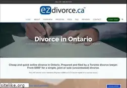 Sites similar to ezdivorce.ca