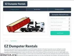 Sites similar to ezdumpsterrentals.com