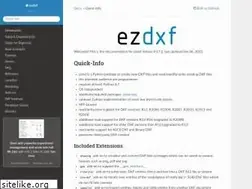 Sites similar to ezdxf.readthedocs.io