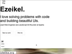 Sites similar to ezeikel.com