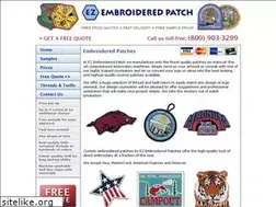 Sites similar to ezembroideredpatch.com
