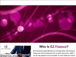 Sites similar to ezfinance.com.au