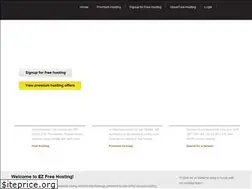 Sites similar to ezfreehosting.com