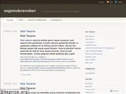 Sites similar to ezginindersnotlari.wordpress.com