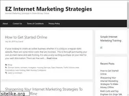 Sites similar to ezinternetmarketingstrategies.com