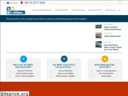 Sites similar to ezklima.hu