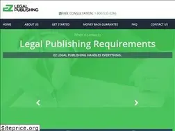 Sites similar to ezlegalpublishing.com