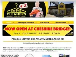 Sites similar to ezonepricecleaners.com