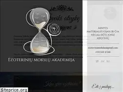 Sites similar to ezoterinismokslas.lt