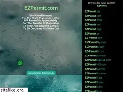 Sites similar to ezpermit.com
