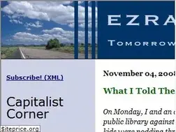 Sites similar to ezraklein.typepad.com