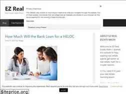 Sites similar to ezrealestatemath.com