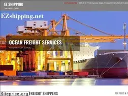 Sites similar to ezshipping.net