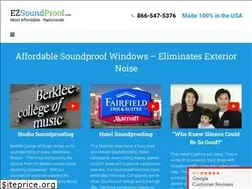 Sites similar to ezsoundproof.com