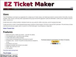 Sites similar to ezticketmaker.com