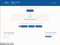 Sites similar to eztvstatus.com