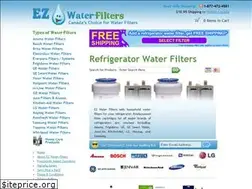 Sites similar to ezwaterfilters.com