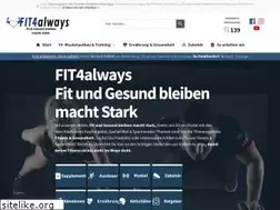 Sites similar to Fit4always.com