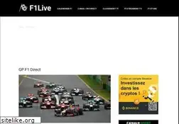 Sites similar to f1-live.net