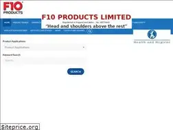 Sites similar to f10products.co.uk