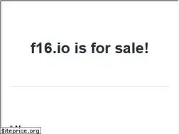 Sites similar to f16.io