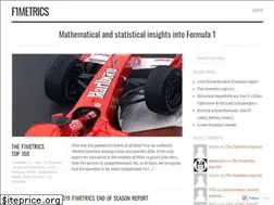 Sites similar to f1metrics.wordpress.com