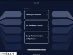 Sites similar to f3.sk