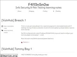 Sites similar to f4l13n5n0w.github.io