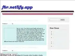 Sites similar to f6r.netlify.app