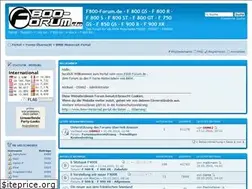 Sites similar to f800-forum.de