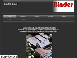 Sites similar to fa-bindergmbh.de