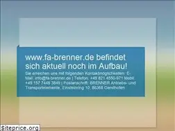 Sites similar to fa-brenner.de