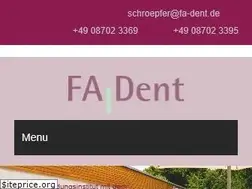 Sites similar to fa-dent.de