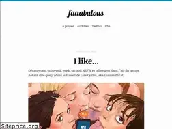 Sites similar to faaabulous.fr