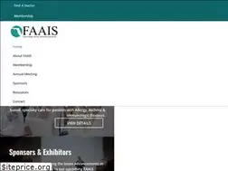 Sites similar to faais.org
