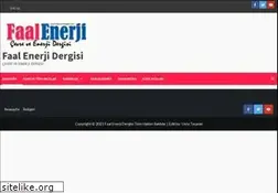 Sites similar to faalenerjidergisi.com