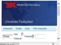 Sites similar to faaliyet.yok.gov.tr