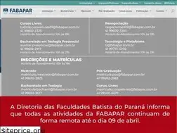 Sites similar to fabapar.com.br