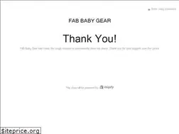 Sites similar to fabbabygear.com