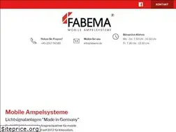Sites similar to fabema.de