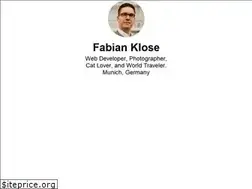 Sites similar to fabian-klose.net