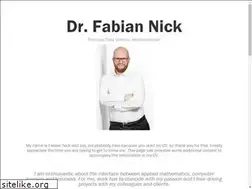 Sites similar to fabian-nick.de