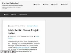 Sites similar to fabiandeitelhoff.de