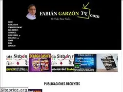 Sites similar to fabiangarzontv.com